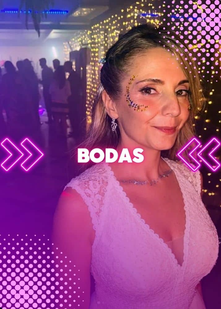 Glitter bar para bodas