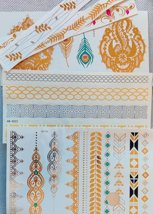 Tatuajes dorados