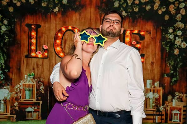 Fotomatón pareja